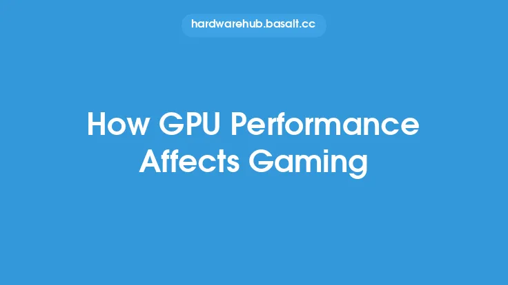 How GPU Performance Affects Gaming Thumbnail