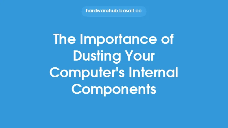 The Importance of Dusting Your Computer
