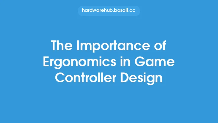 The Importance of Ergonomics in Game Controller Design Thumbnail