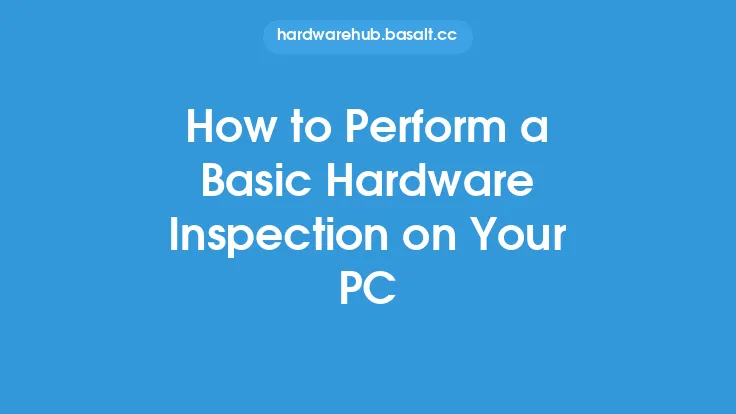 How to Perform a Basic Hardware Inspection on Your PC Thumbnail