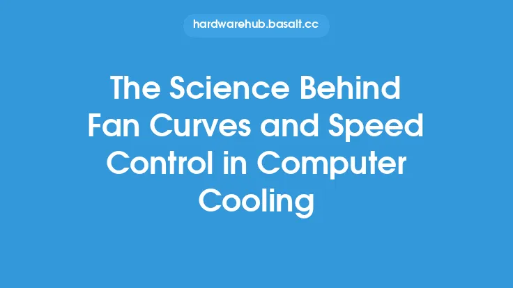 The Science Behind Fan Curves and Speed Control in Computer Cooling Thumbnail