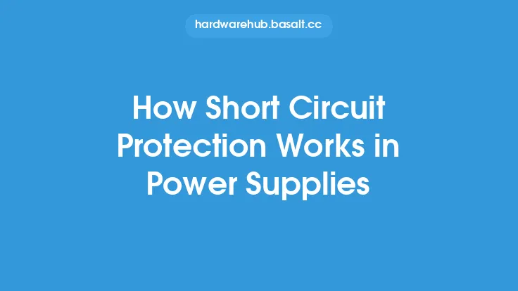 How Short Circuit Protection Works in Power Supplies Thumbnail