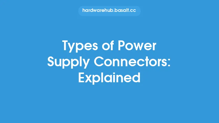 Types of Power Supply Connectors: Explained Thumbnail