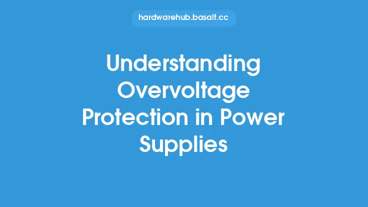 Understanding Overvoltage Protection in Power Supplies Thumbnail